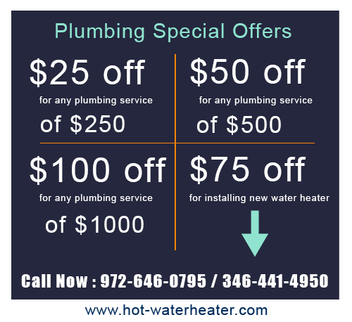Plumbing Special Offers